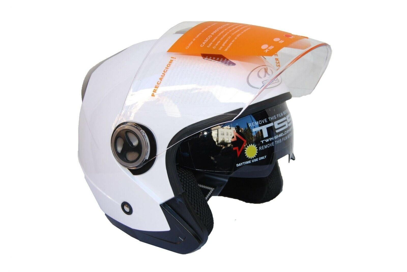 KUM-Casco Jet K-623 Blanco - SECURTEX MOTOR S.L (t/a MaximoMoto)