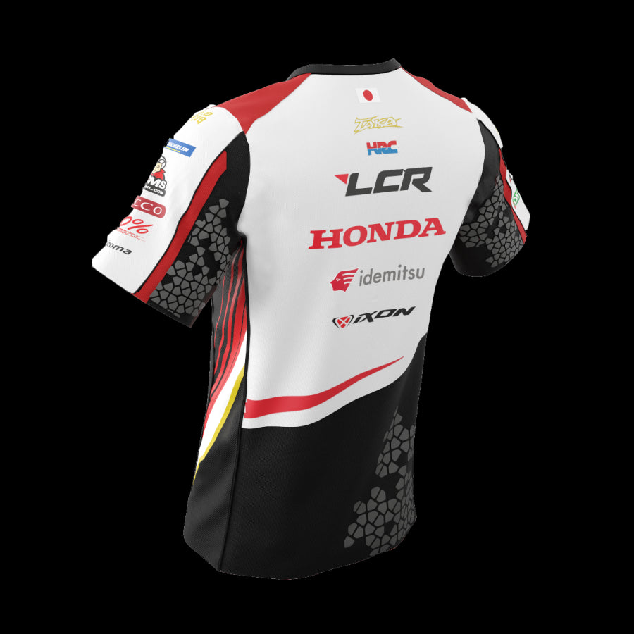 LCRT 22 TS2 BLACK/WHITE/RED - SECURTEX MOTOR S.L (t/a MaximoMoto)