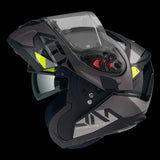 LS2 FF353 RAPID RAVEN M.BLACK WHITE RED - SECURTEX MOTOR S.L (t/a MaximoMoto)