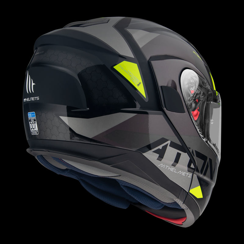 LS2 FF353 RAPID RAVEN M.BLACK WHITE RED - SECURTEX MOTOR S.L (t/a MaximoMoto)