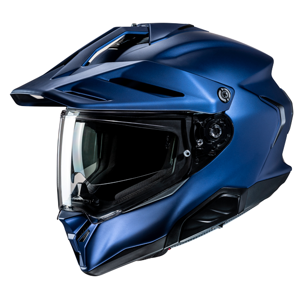HJC RPHA 60 UNI Casco Integral Para Motocicleta De Aventura Azul metalizado semiplano