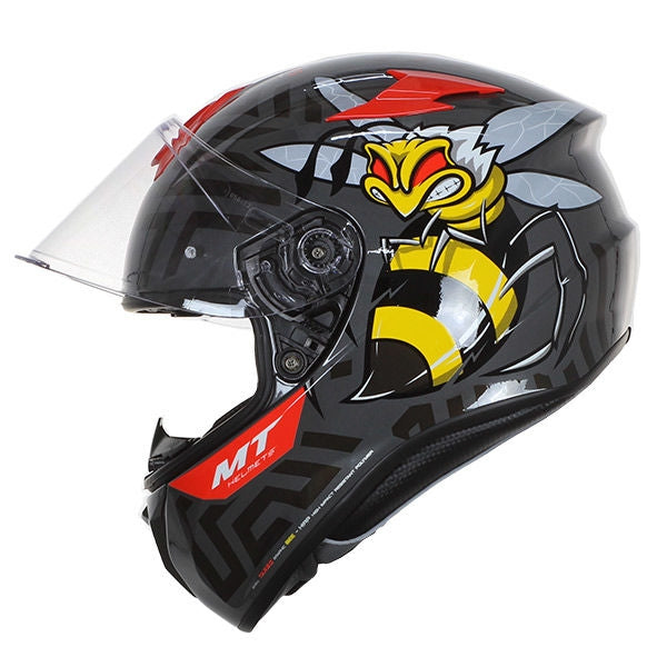 MT- CASCO FF106 TARGO BEE B5 RJ FLUOR BRILLO - SECURTEX MOTOR S.L (t/a MaximoMoto)