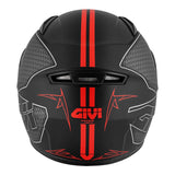 GIVI CASCO JUNIOR J04/POOFD/FLY NEGRO-MT/ROJO - SECURTEX MOTOR S.L (t/a MaximoMoto)