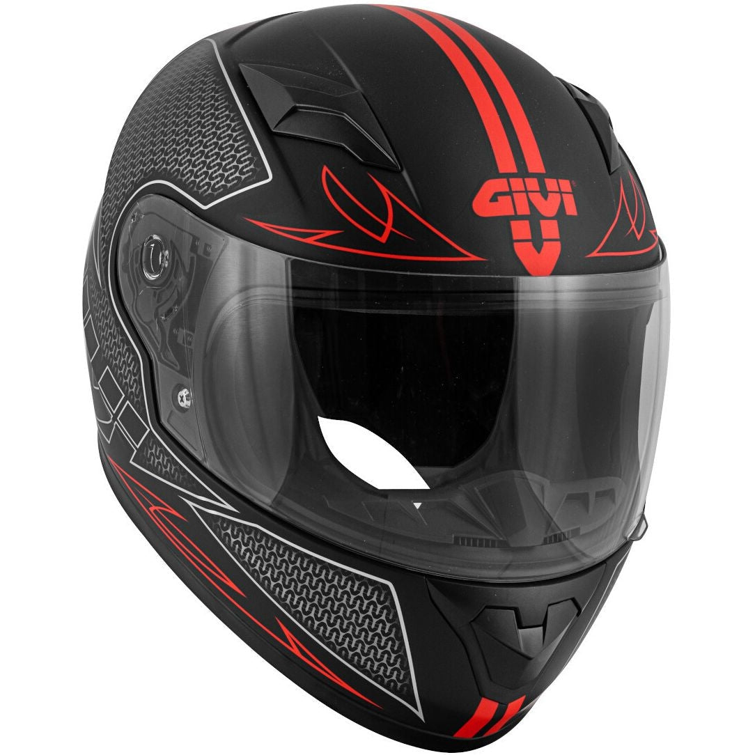 GIVI CASCO JUNIOR J04/POOFD/FLY NEGRO-MT/ROJO - SECURTEX MOTOR S.L (t/a MaximoMoto)