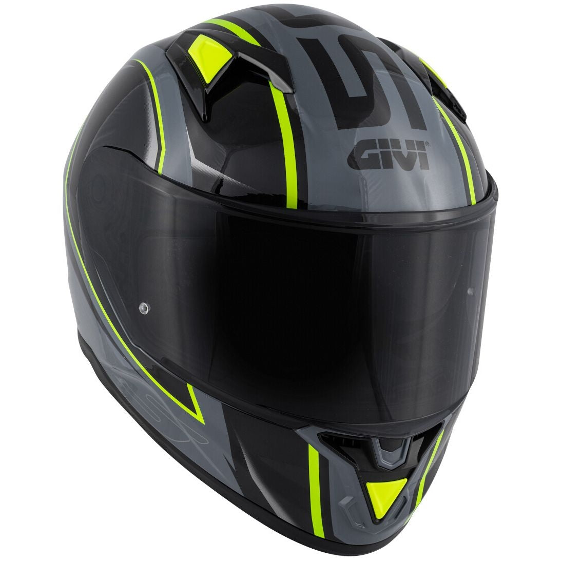 GIVI CASCO FULL 506/STOCCARDA.D/BLADES GRIS-MATE/NEGRO - SECURTEX MOTOR S.L (t/a MaximoMoto)