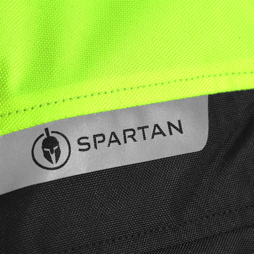 OXFORD- Chaqueta Textile Spartan Long WP Negro/Amarillo - SECURTEX MOTOR S.L (t/a MaximoMoto)