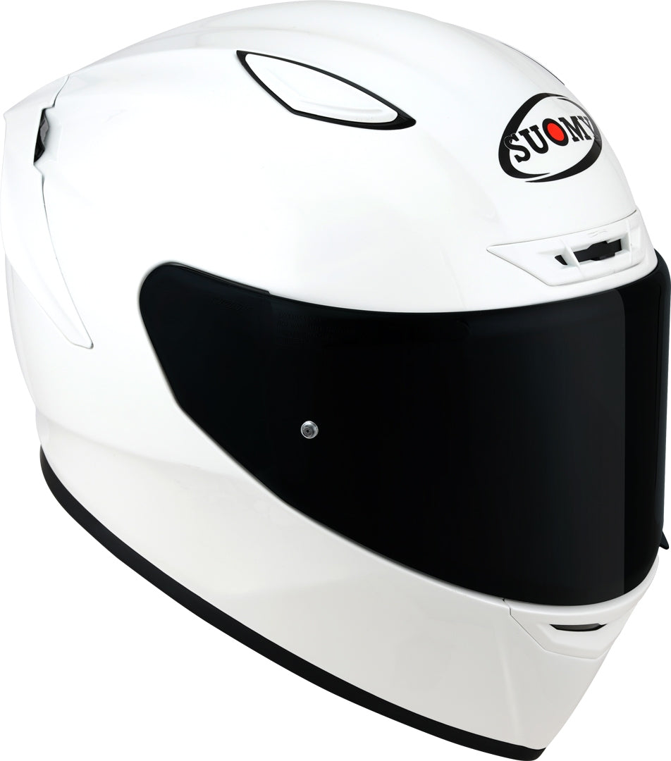 SUOMY-CASCOS TRACK-1 PLAIN WHITE - SECURTEX MOTOR S.L (t/a MaximoMoto)