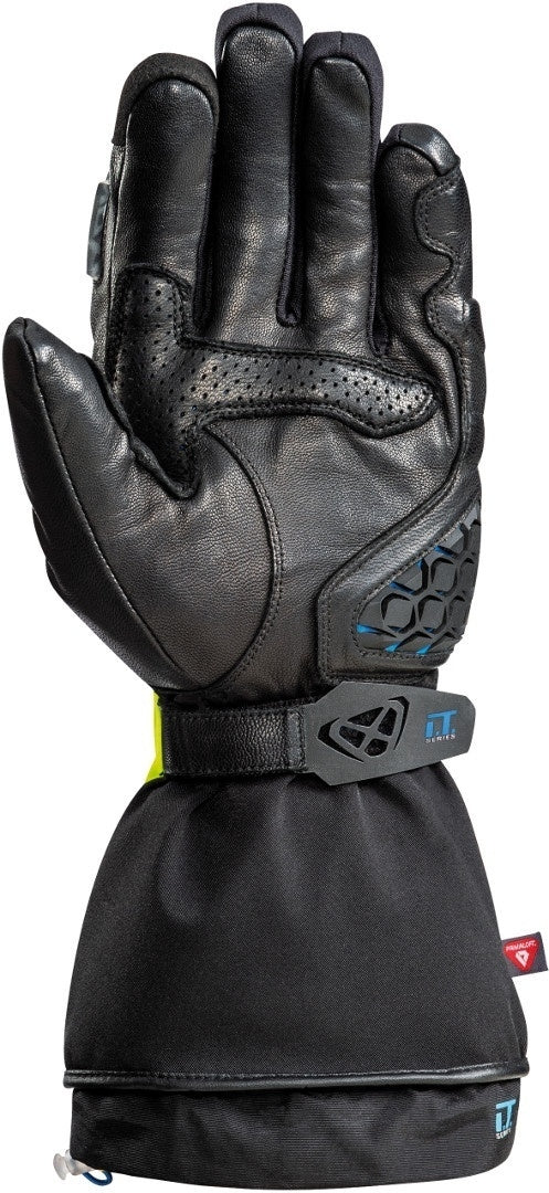 IXON-GUANTES TEXTILE CALEFACTABLE IT-ASO EVO NEGRO/AMARILLO - SECURTEX MOTOR S.L (t/a MaximoMoto)