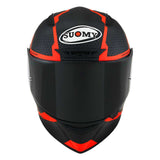 SUOMY-CASCOS TRACK-1 REACTION MATT ANTHRACITE/RED E06 - SECURTEX MOTOR S.L (t/a MaximoMoto)