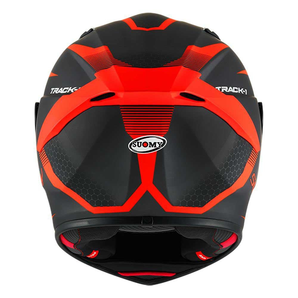 SUOMY-CASCOS TRACK-1 REACTION MATT ANTHRACITE/RED E06 - SECURTEX MOTOR S.L (t/a MaximoMoto)