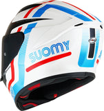 SUOMY-CASCOS TRACK-1 NINETY SEVEN WHITE/RED E06 - SECURTEX MOTOR S.L (t/a MaximoMoto)