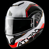 CASCO MT ATOM MODULAR SV QUARK B5 ROJO PERLADO BRILLANTE V-16 - SECURTEX MOTOR S.L (t/a MaximoMoto)