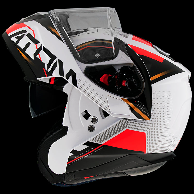 CASCO MT ATOM MODULAR SV QUARK B5 ROJO PERLADO BRILLANTE V-16 - SECURTEX MOTOR S.L (t/a MaximoMoto)