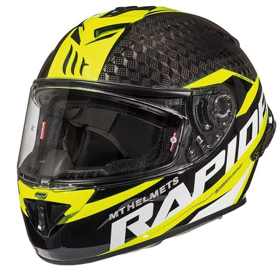 MT FF104PRO RAPIDE PRO CARBON C3 AMARILLO FLUOR BRILLO - SECURTEX MOTOR S.L (t/a MaximoMoto)