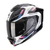 SCORPION EXO-1500 AIR SLEEK CASCO DE MOTO Blanco-Negro-Rosa