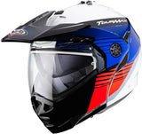 CABERG-Casco Tourmax Titan WHITE/BLUE/RED - SECURTEX MOTOR S.L (t/a MaximoMoto)