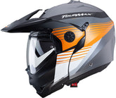 CABERG-Casco Tourmax Titan MATT/GUN/METAL/ORANGE/WHI - SECURTEX MOTOR S.L (t/a MaximoMoto)