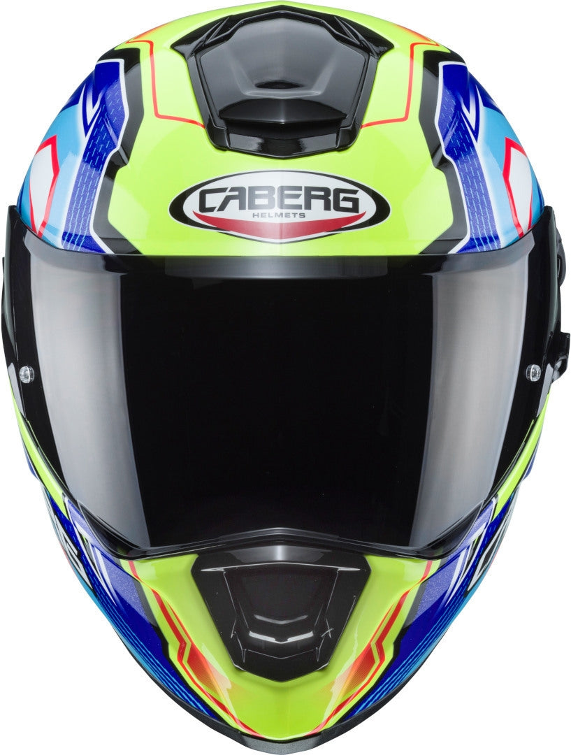 CABERG-Casco DRIFT EVO LB29 BLACK/YELLOW FLUO/BLUE - SECURTEX MOTOR S.L (t/a MaximoMoto)