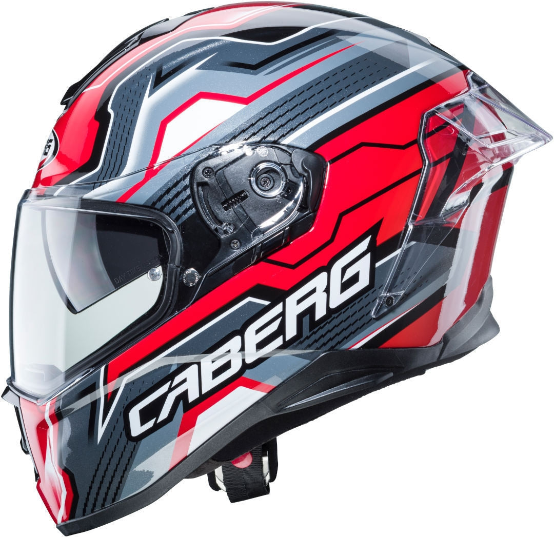 CABERG-Casco DRIFT EVO LB29 BLACK/ANTHRACITE/RED - SECURTEX MOTOR S.L (t/a MaximoMoto)