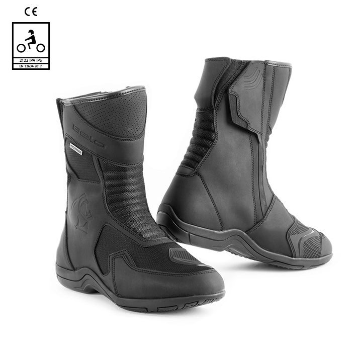 BELA - Botas Piel Mohack WP Man Negro - SECURTEX MOTOR S.L (t/a MaximoMoto)