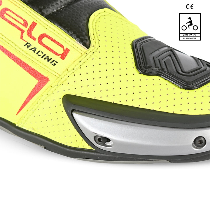 BELA - Botas Piel Speedo 2.0 Negro/Amarillo Fluor - SECURTEX MOTOR S.L (t/a MaximoMoto)