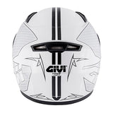 GIVI CASCO JUNIOR J04/POOFD/FLY BLANCO/NEGRO - SECURTEX MOTOR S.L (t/a MaximoMoto)