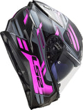 LS2 FF327 CHALLENGER SPIN TITANIUM FLUO PINK - SECURTEX MOTOR S.L (t/a MaximoMoto)