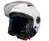 ZEUS-CASCO JET ZS-617 Blanco - SECURTEX MOTOR S.L (t/a MaximoMoto)