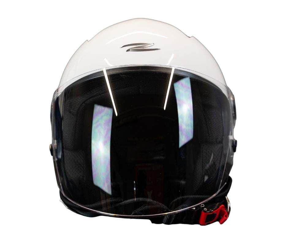 ZEUS-CASCO JET ZS-617 Blanco - SECURTEX MOTOR S.L (t/a MaximoMoto)