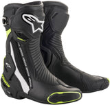 Alpinestar - Botas SMX PLUS V2 Negro/Blanco/Amarillo Flou - SECURTEX MOTOR S.L (t/a MaximoMoto)