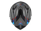 GIVI 50.8 MACHI1 Moto Integral Casco Gris mate Negro Rojo - SECURTEX MOTOR S.L (t/a MaximoMoto)