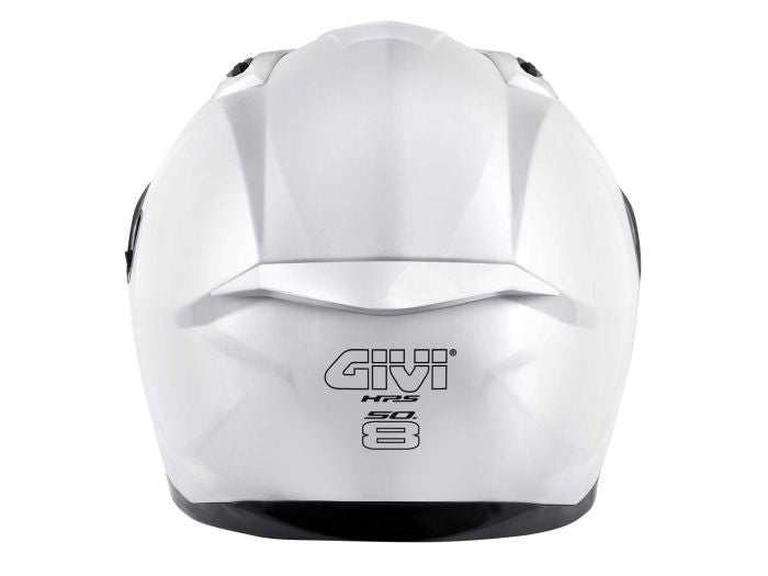 Givi 50.8 Solid Gloss White Casco integral de moto touring - SECURTEX MOTOR S.L (t/a MaximoMoto)