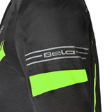 BELA - Chaqueta Textil Bradley Negro/Amarillo Fluor - SECURTEX MOTOR S.L (t/a MaximoMoto)