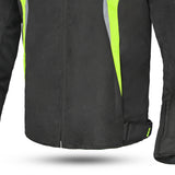 BELA - Chaqueta Textil Bradley Negro/Amarillo Fluor - SECURTEX MOTOR S.L (t/a MaximoMoto)