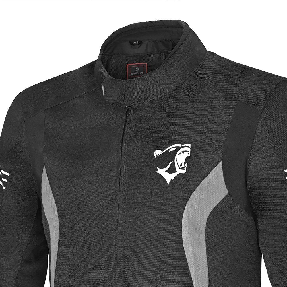 BELA - Chaqueta Textil Bradley Negro/Gris - SECURTEX MOTOR S.L (t/a MaximoMoto)