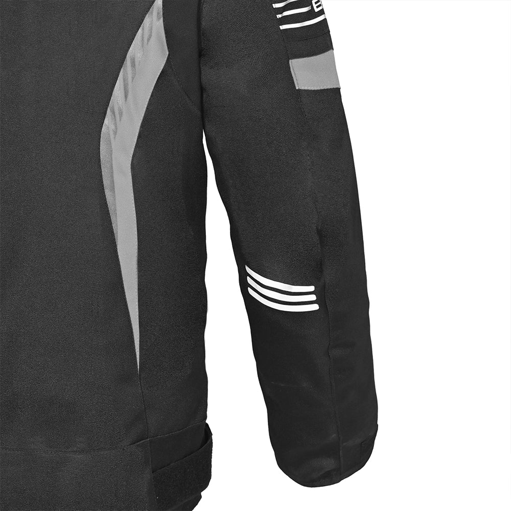 BELA - Chaqueta Textil Bradley Negro/Gris - SECURTEX MOTOR S.L (t/a MaximoMoto)