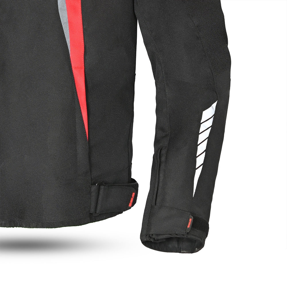 BELA - Chaqueta Textil Bradley Negro/Rojo - SECURTEX MOTOR S.L (t/a MaximoMoto)