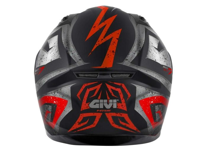 CASCO FULL 50.7 REBEL MATT BLACK RED - SECURTEX MOTOR S.L (t/a MaximoMoto)