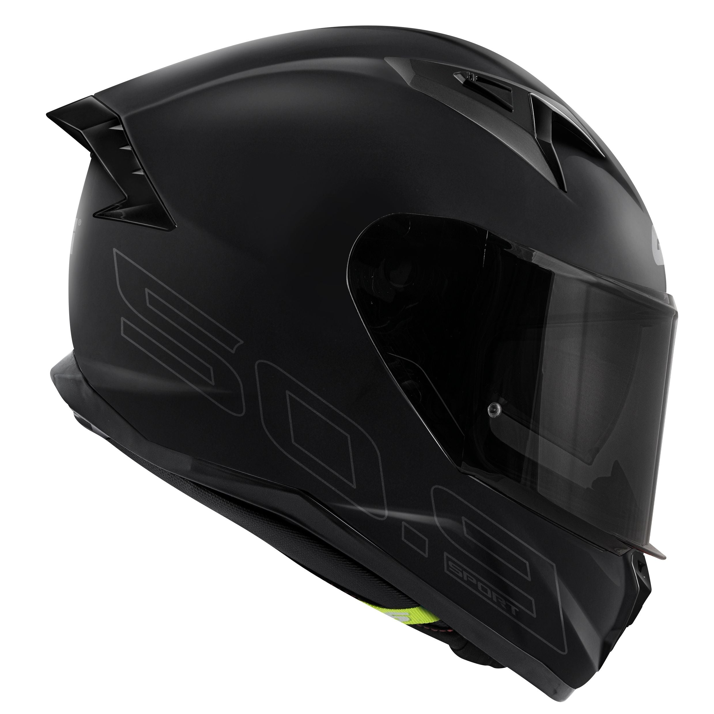 GIVI - CASCO FULL 50.9SPORT PLD SOLID NEGRO - SECURTEX MOTOR S.L (t/a MaximoMoto)
