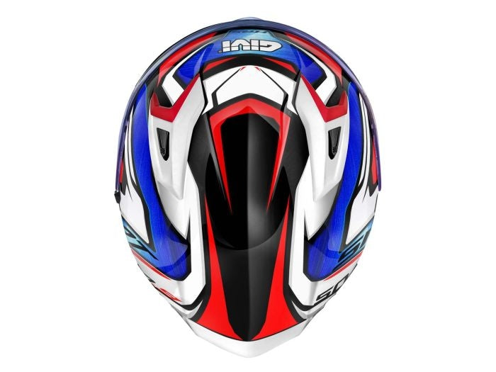 GIVI - CASCO FULL 50.9 ATOMIC BLANCO AZUL ROJO - SECURTEX MOTOR S.L (t/a MaximoMoto)
