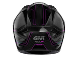 GIVI - CASCO FULL 50.9 SPORT ENIGMA LADY NEGRO-BR ROSA - SECURTEX MOTOR S.L (t/a MaximoMoto)