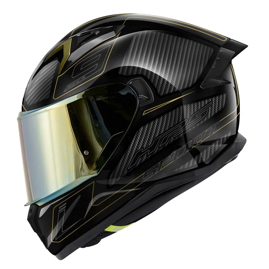 GIVI - CASCO FULL 50.9 SPORT ENIGMA NEGRO TITANIO GOLD - SECURTEX MOTOR S.L (t/a MaximoMoto)