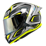 GIVI - CASCO FULL 50.9 ATOMIC NEGRO PLATA YELLOW - SECURTEX MOTOR S.L (t/a MaximoMoto)