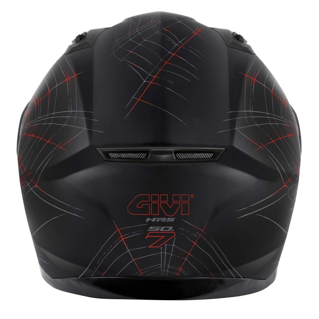 CASCO FULL 50.7 PHOBIA NEGRO-MT/ROJO - SECURTEX MOTOR S.L (t/a MaximoMoto)