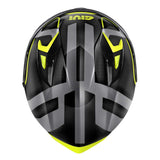 Givi 508 Casco Full Racer Negro Titanio amarillo