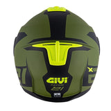 GIVI - CASCO X21 CHALLENGER SPIRIT VERDE NEGRO YELLOW - SECURTEX MOTOR S.L (t/a MaximoMoto)