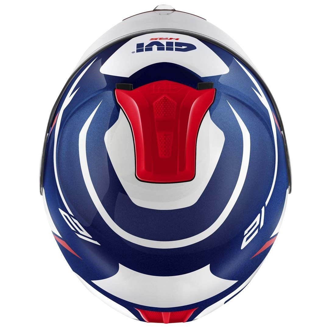 GIVI X21 Mod Number motocicleta Casco modular Azul Blanco Rojo - SECURTEX MOTOR S.L (t/a MaximoMoto)
