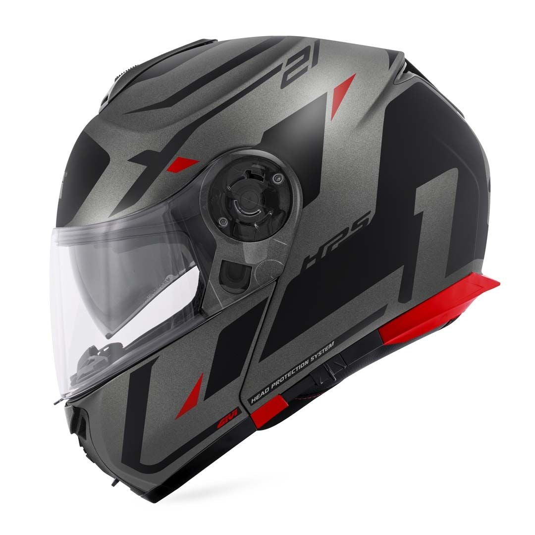 GIVI X21 Mod Number de motocicleta frente abatible Casco integral - SECURTEX MOTOR S.L (t/a MaximoMoto)