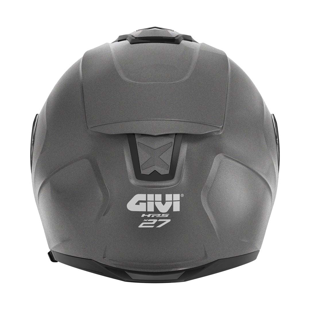 GIVI - CASCO MOD X27 DIMENSION SOLID TITANIO - SECURTEX MOTOR S.L (t/a MaximoMoto)