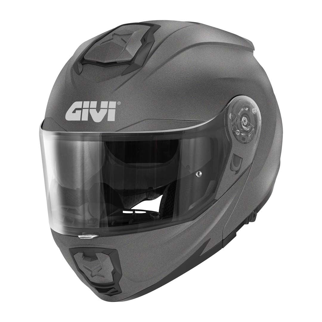 GIVI - CASCO MOD X27 DIMENSION SOLID TITANIO - SECURTEX MOTOR S.L (t/a MaximoMoto)